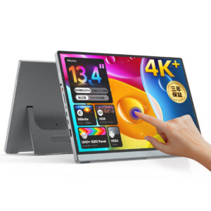 Miuniu モバイルモニター 13.4インチ 4K 3840×2400 16:10 モバイル
